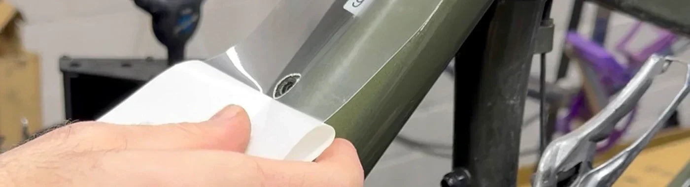 Apsauginiai dviračio rėmo lipdukai